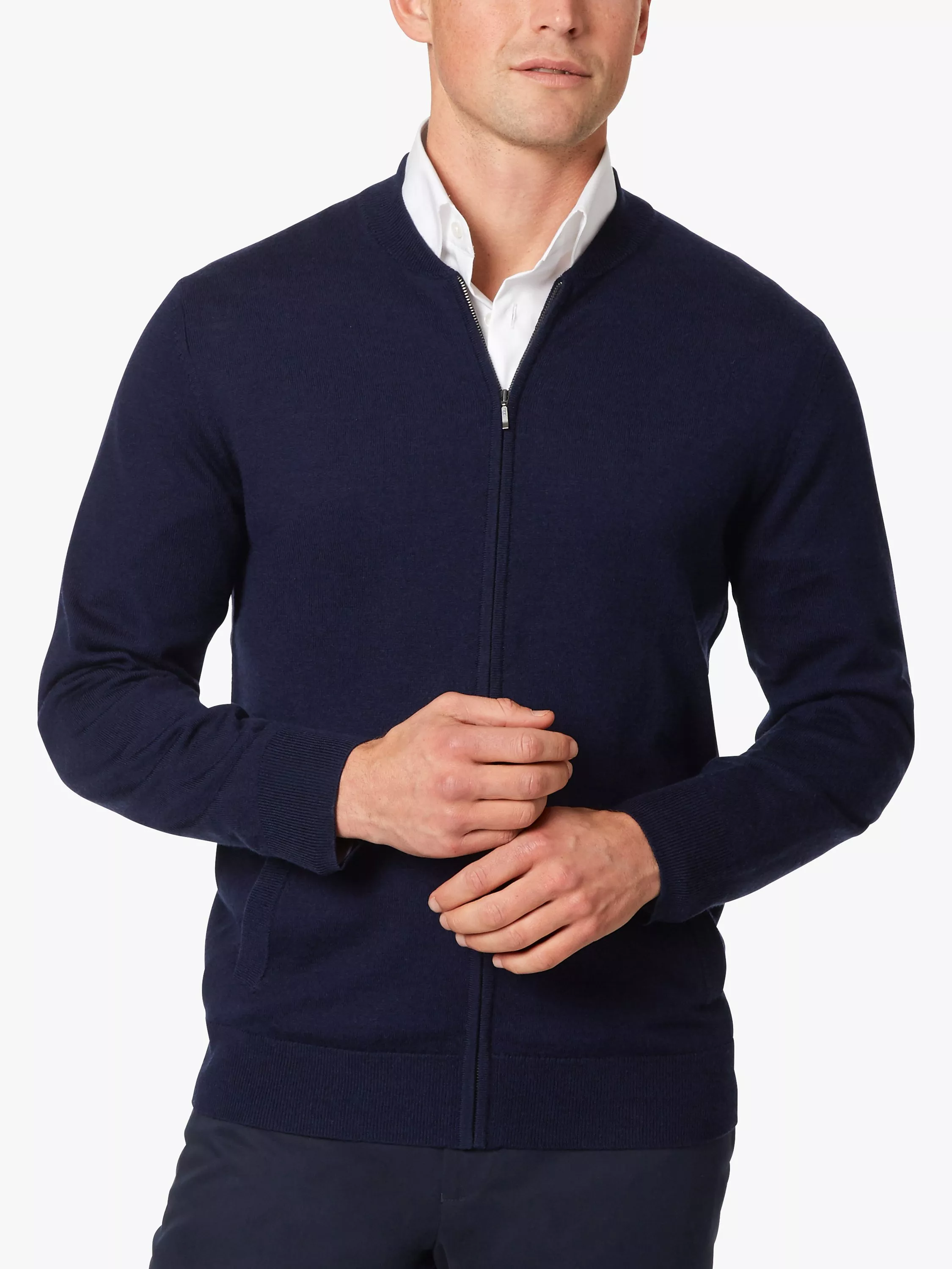 Men s Jumpers Cardigans Charles Tyrwhitt Cardigans John Lewis Partners