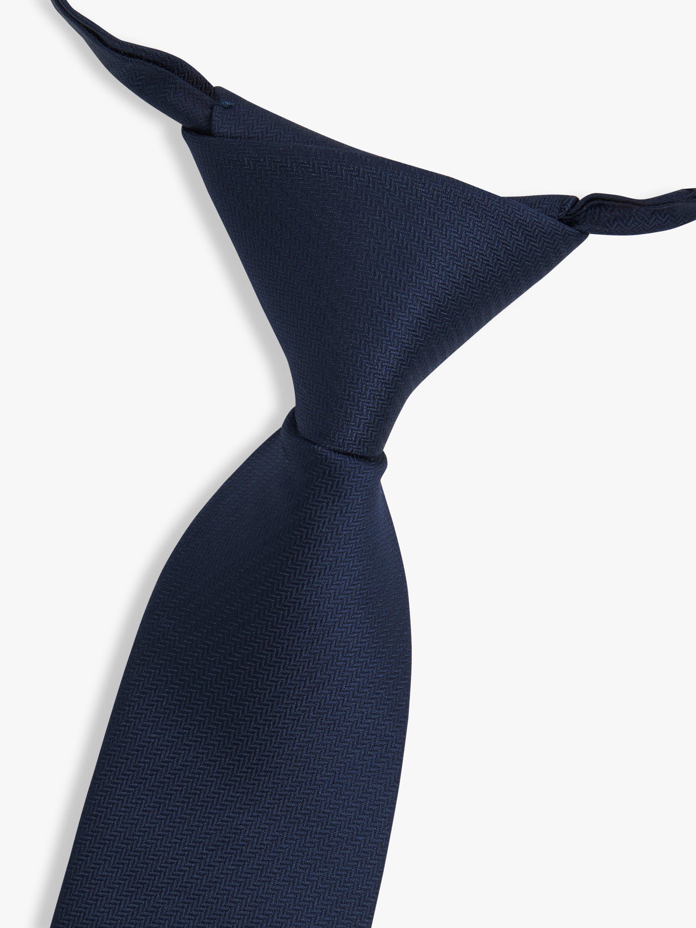 John Lewis Kids' Neck Tie, Navy Core, S-M