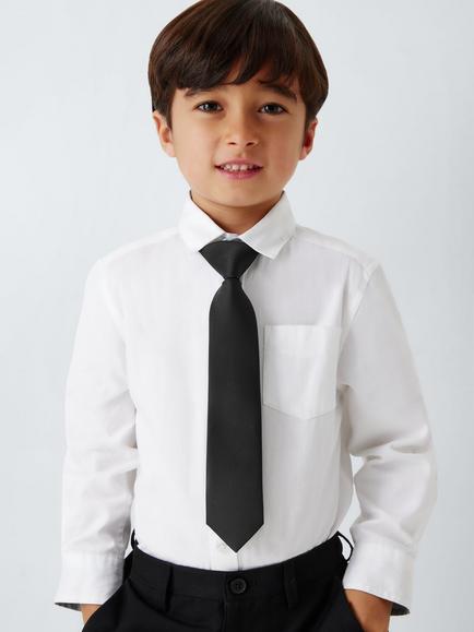 John Lewis Kids' Neck Tie, Black Core