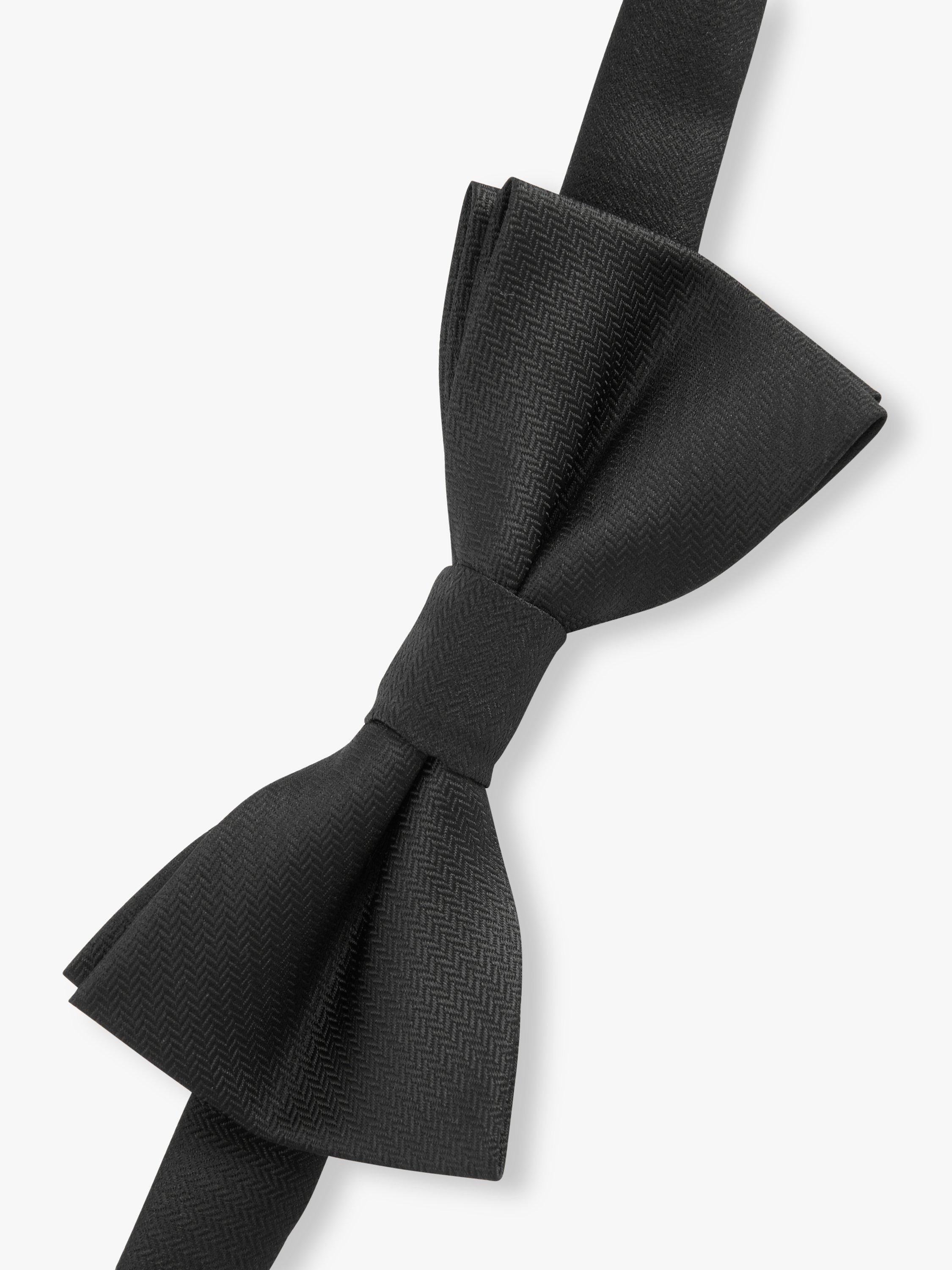 John Lewis Kids' Bow Tie, Black Core, S-M