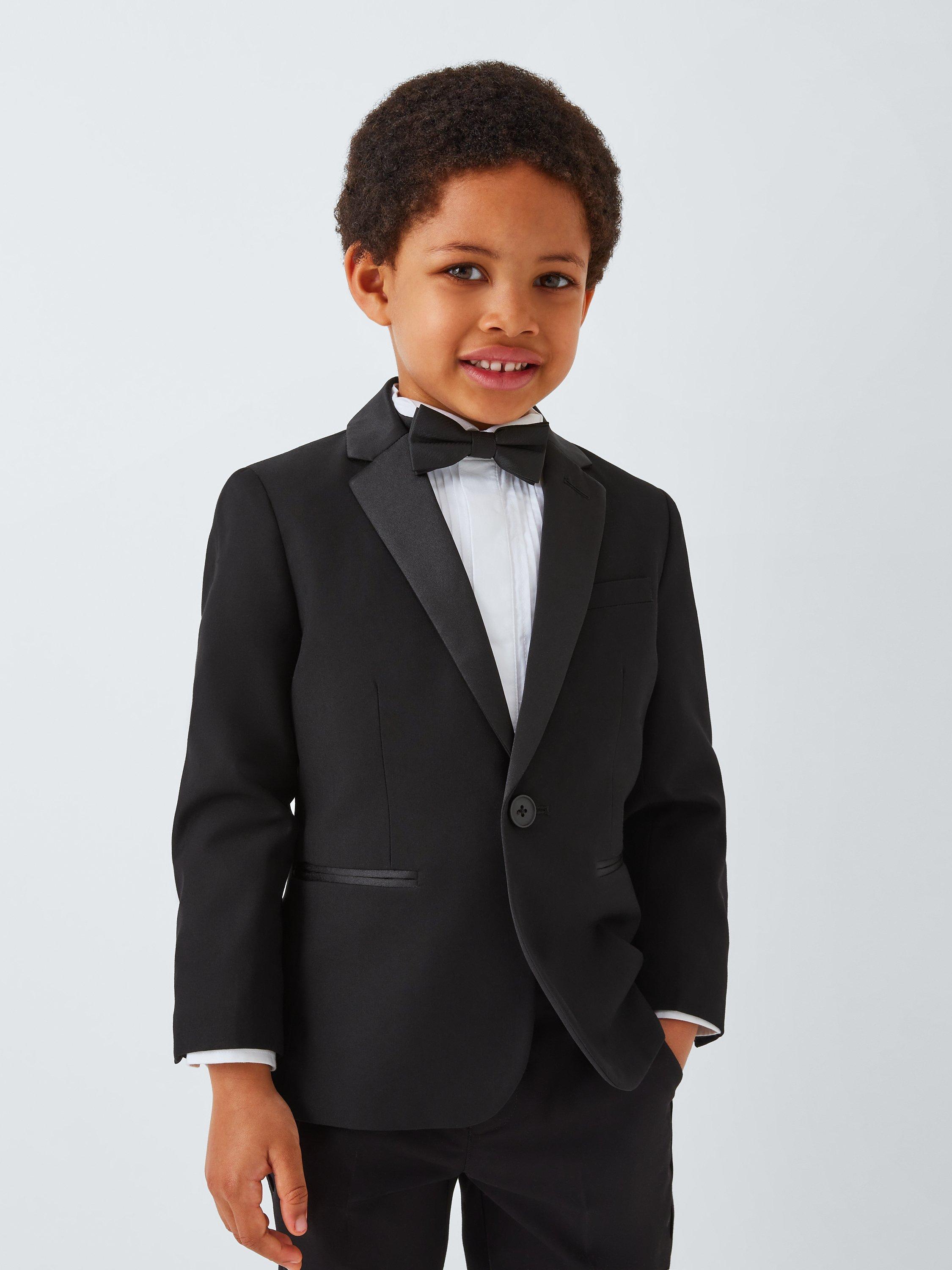 John Lewis Kids' Bow Tie, Black Core, S-M