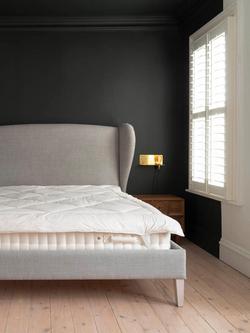 Piglet in Bed Merino Wool Organic Mattress Topper - view 2, White