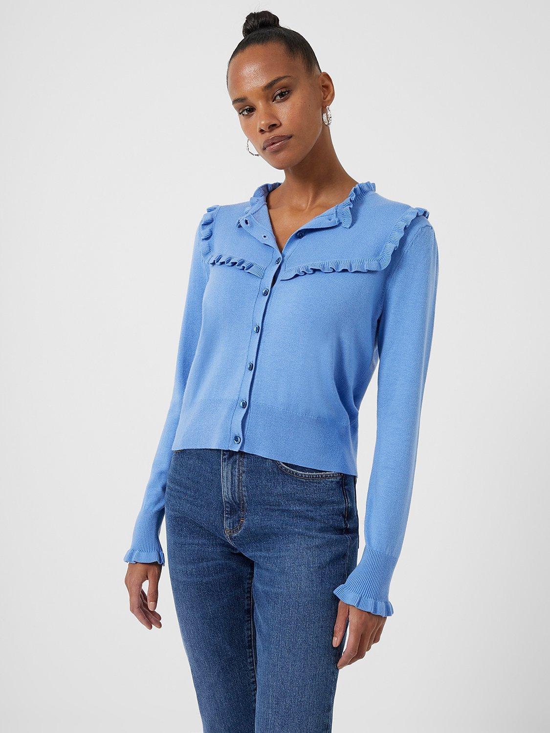 French Connection Lydira Frill Detail Cardigan