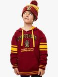 Fabric Flavours Kids' Harry Potter Gryffindor Hoodie, Red