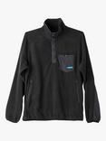 KAVU Recycled Poly Sherpa Fleece Top, Black