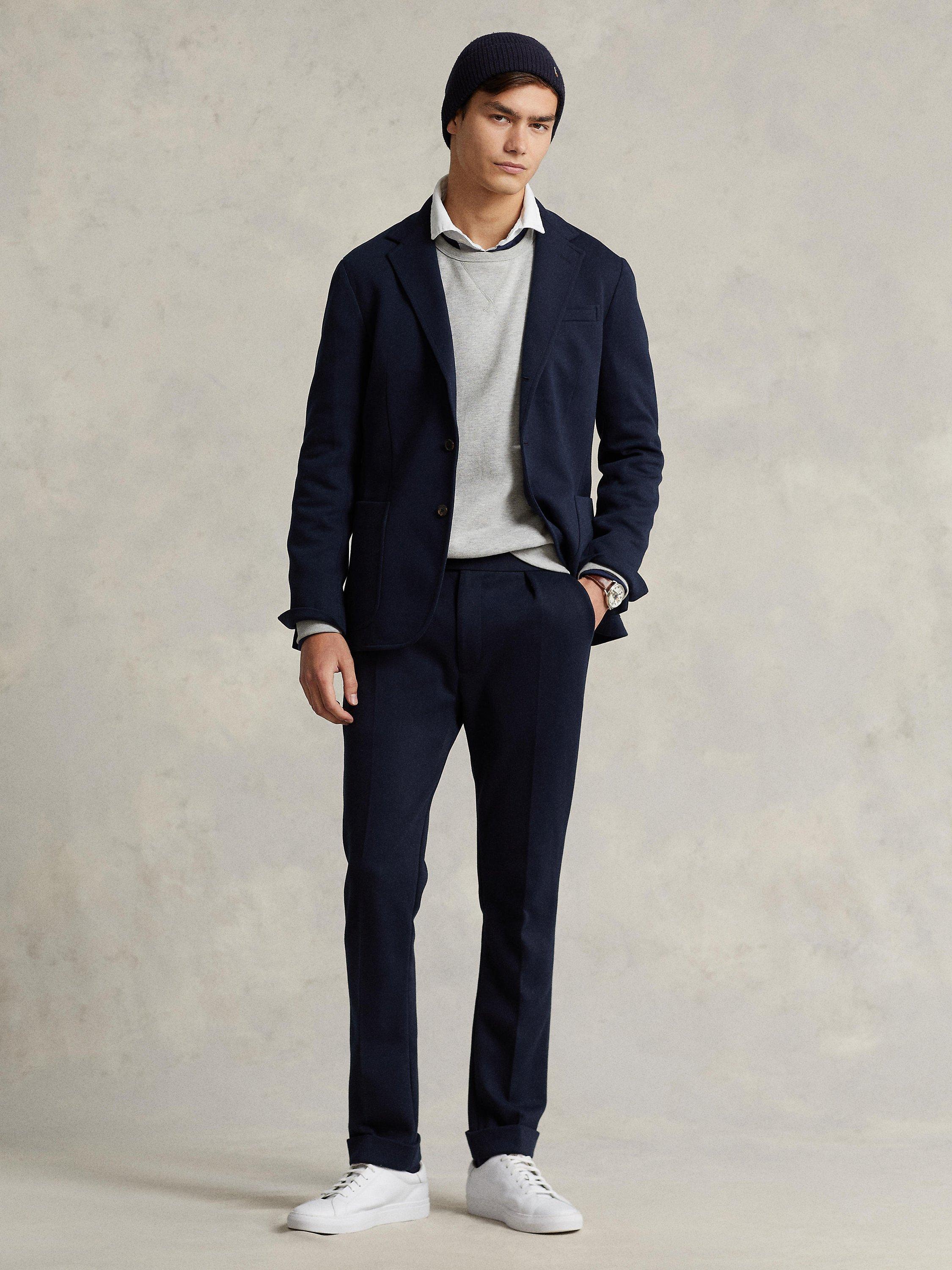 Product image 2 of 6, which shows Polo Ralph Lauren Cotton Blend Blazer, Aviator Navy, S