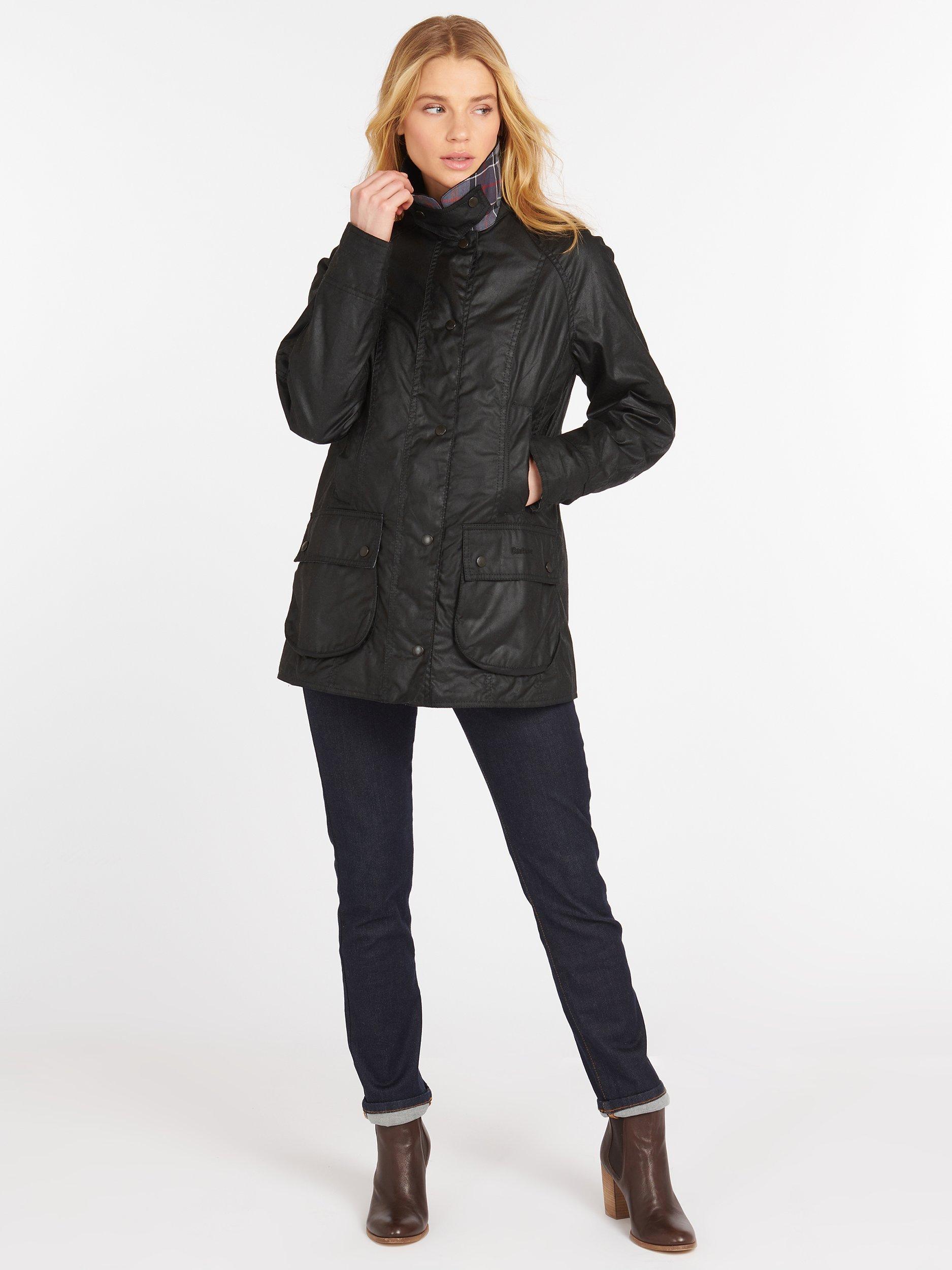 Barbour Bedale Plain Wax Jacket Black