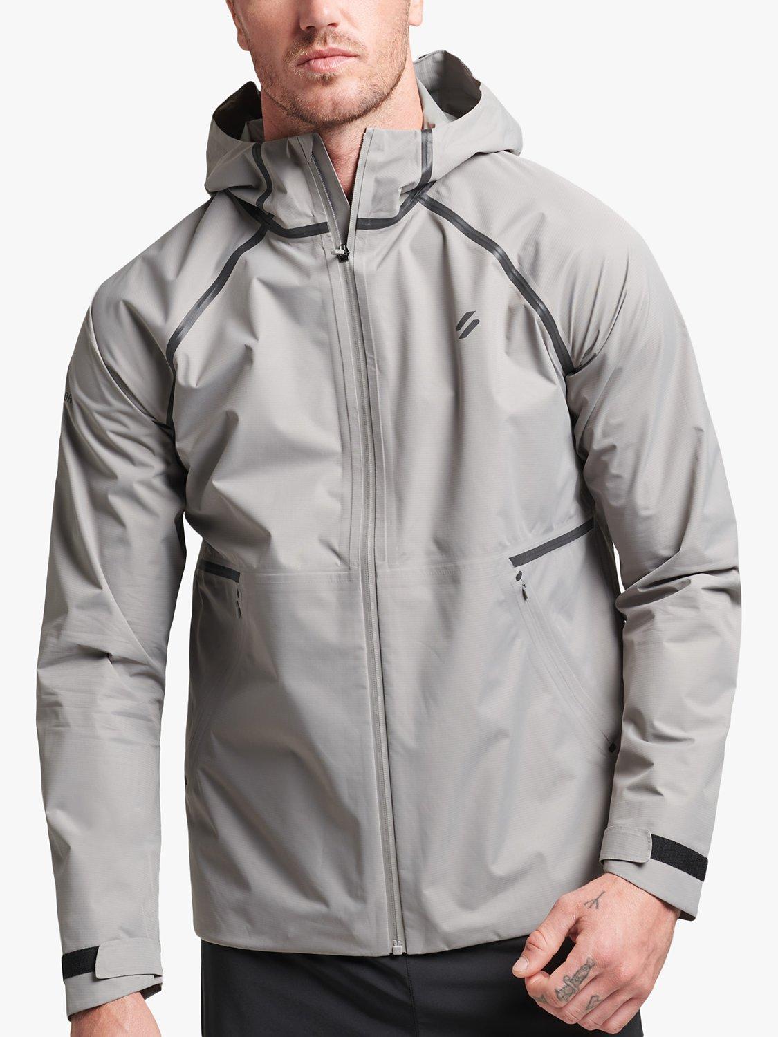 Superdry Sport Men's Waterproof Jacket, Frost Grey