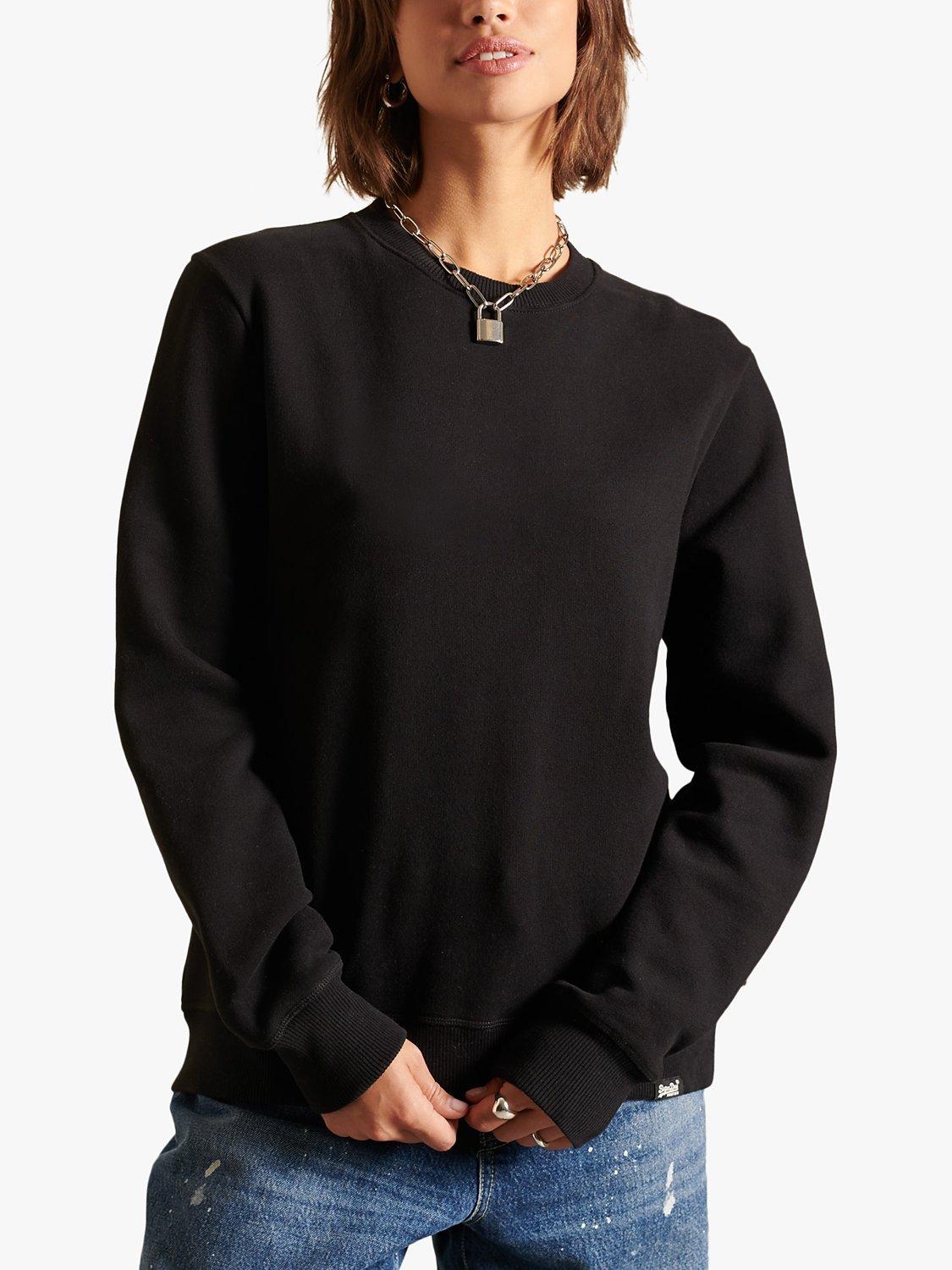 Superdry Vintage Plain Crew Neck Sweatshirt
