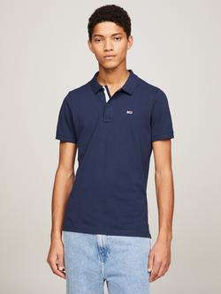 Tommy Hilfiger Slim Polo Shirt Top, Twilight Navy