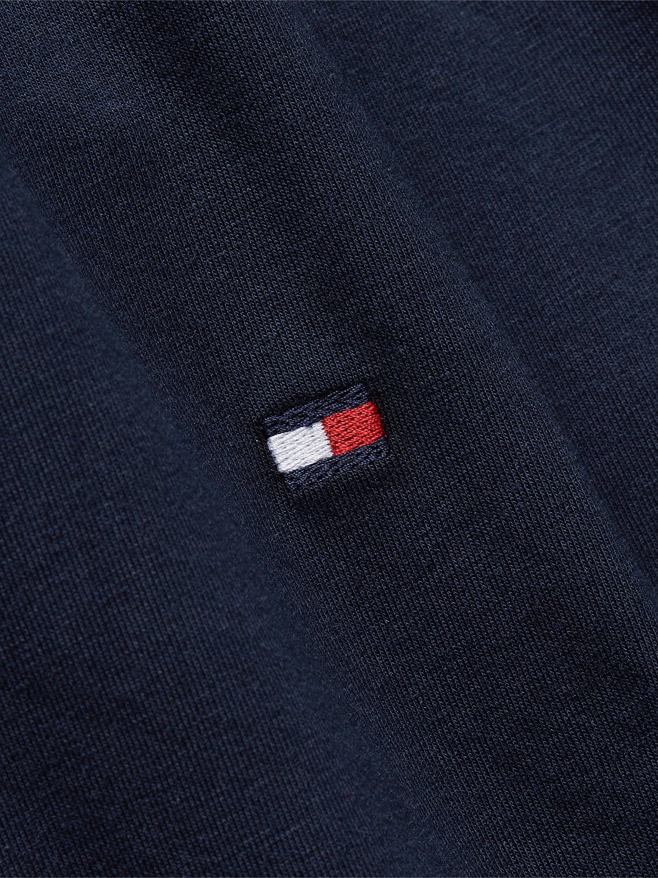 Product image 4 of 5, which shows Tommy Hilfiger Core Stretch Extra Slim Fit Crew Neck T-Shirt, Desert Sky, XS