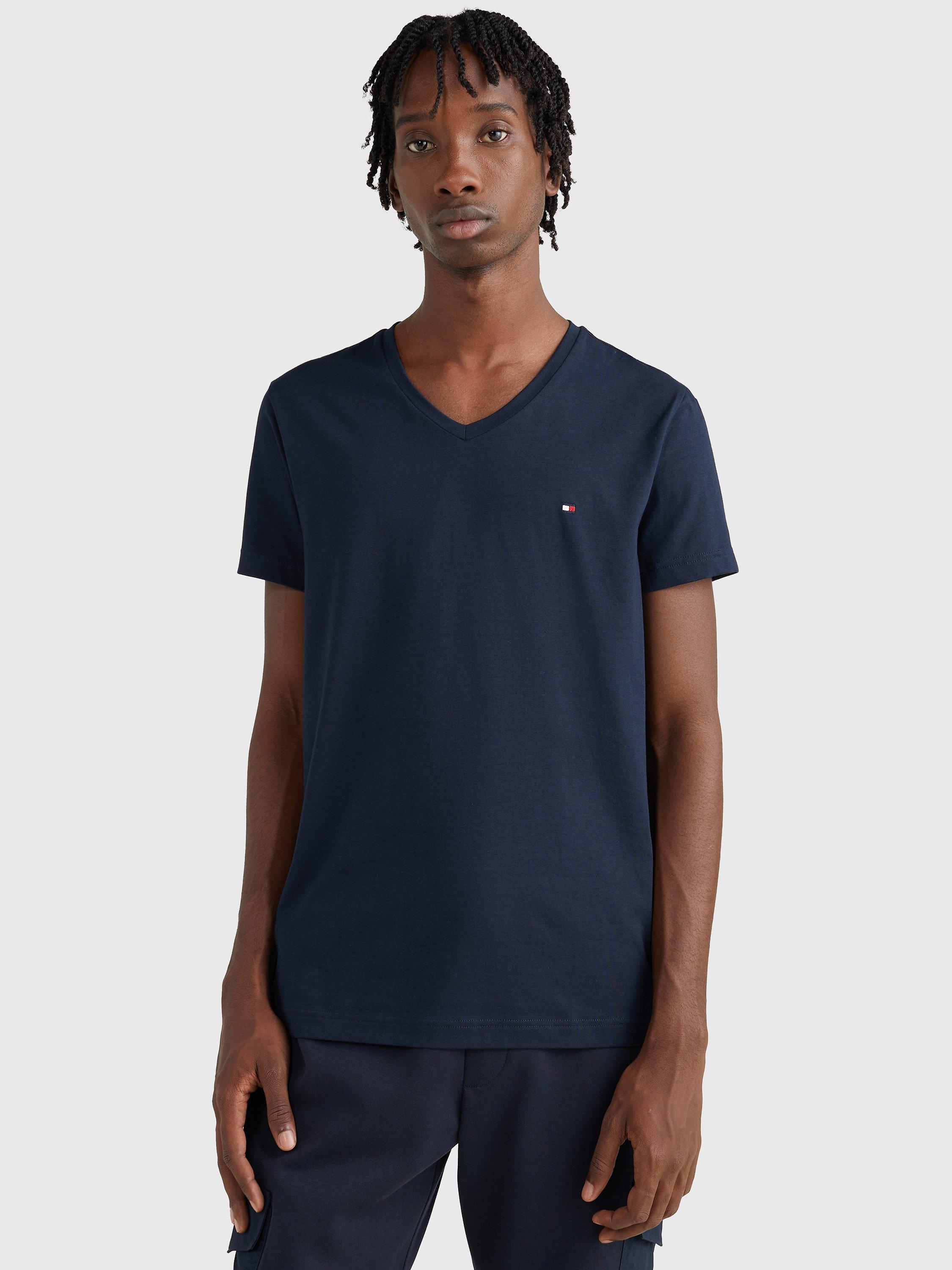 Tommy Hilfiger Core Stretch Slim Fit V-Neck T-Shirt