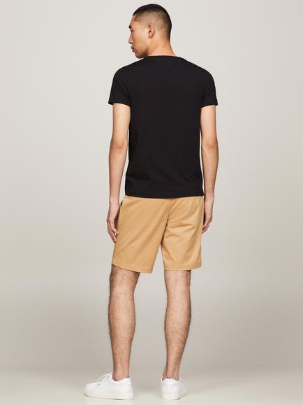 Tommy Hilfiger Core Stretch Slim Fit Crew Neck T-Shirt - view 2, Black