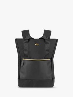 Solo NY Triumph Collection Parker Hybrid Tote Backpack, Black