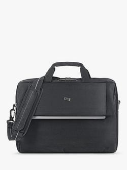 Solo NY Chrysler 17.3" Laptop Briefcase, Black
