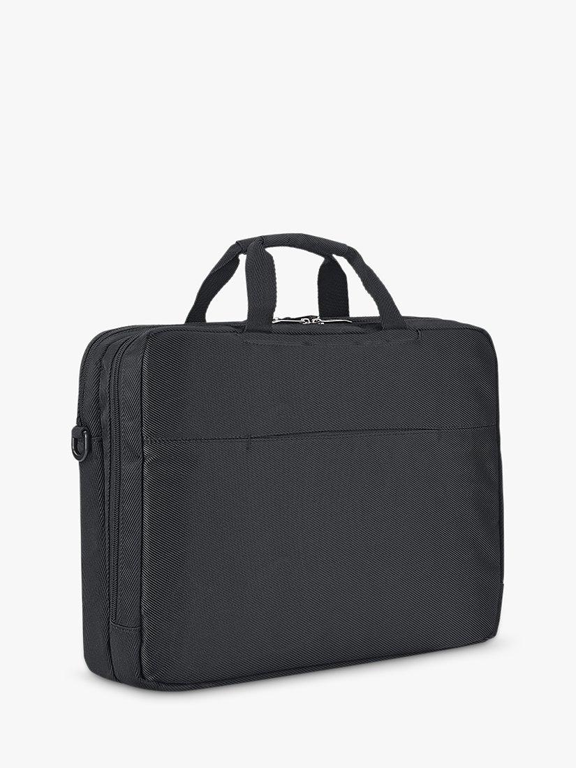 Product image 8 of 10, which shows Solo NY Chrysler 17.3" Laptop Briefcase, Black
