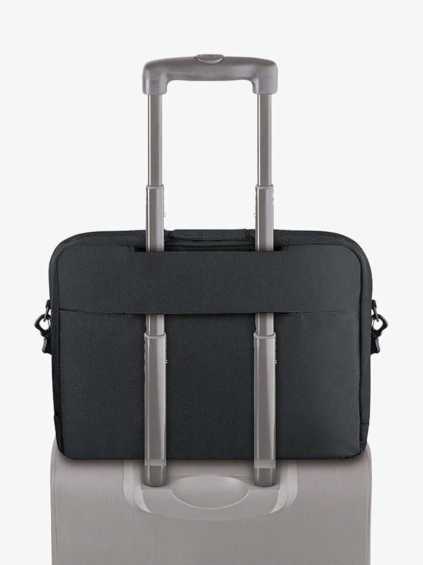 Product image 9 of 10, which shows Solo NY Chrysler 17.3" Laptop Briefcase, Black