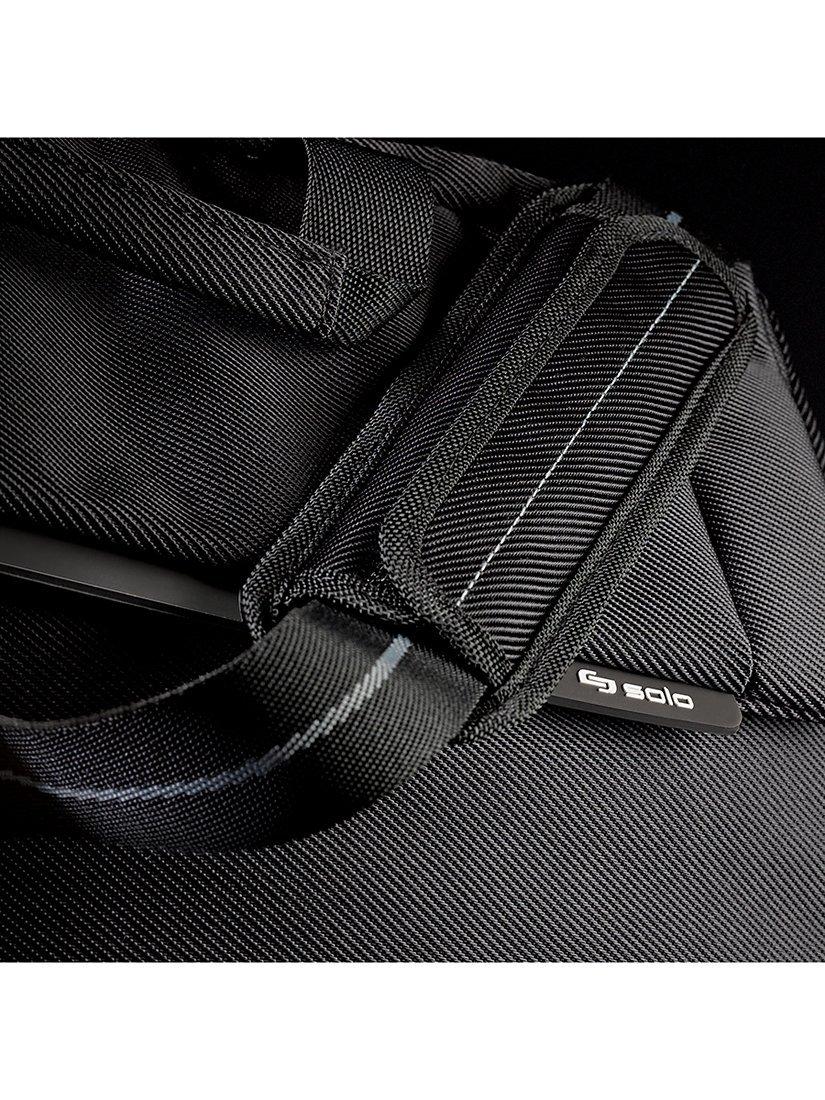 Product image 10 of 10, which shows Solo NY Chrysler 17.3" Laptop Briefcase, Black