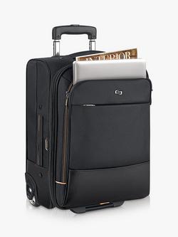 Solo NY Urban Rolling Overnight 2-Wheel Cabin Case - view 2, Black