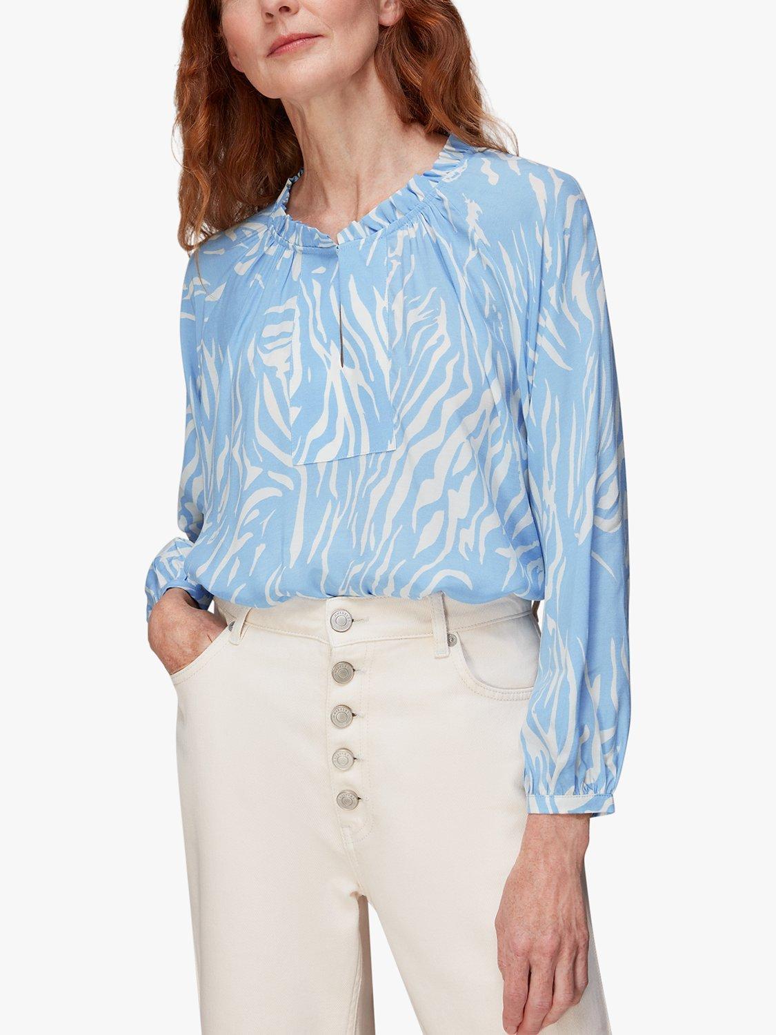 Whistles Tiger Print Blouse