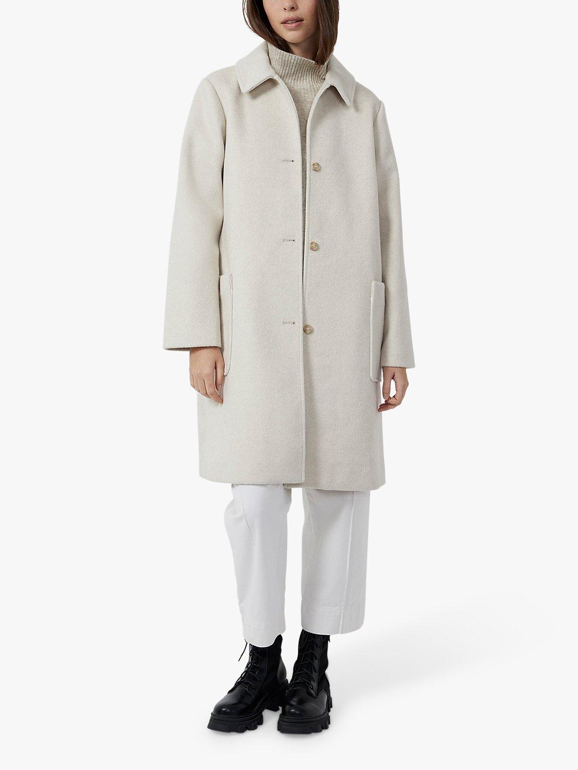 Great Plains Brushed Coat, Oat