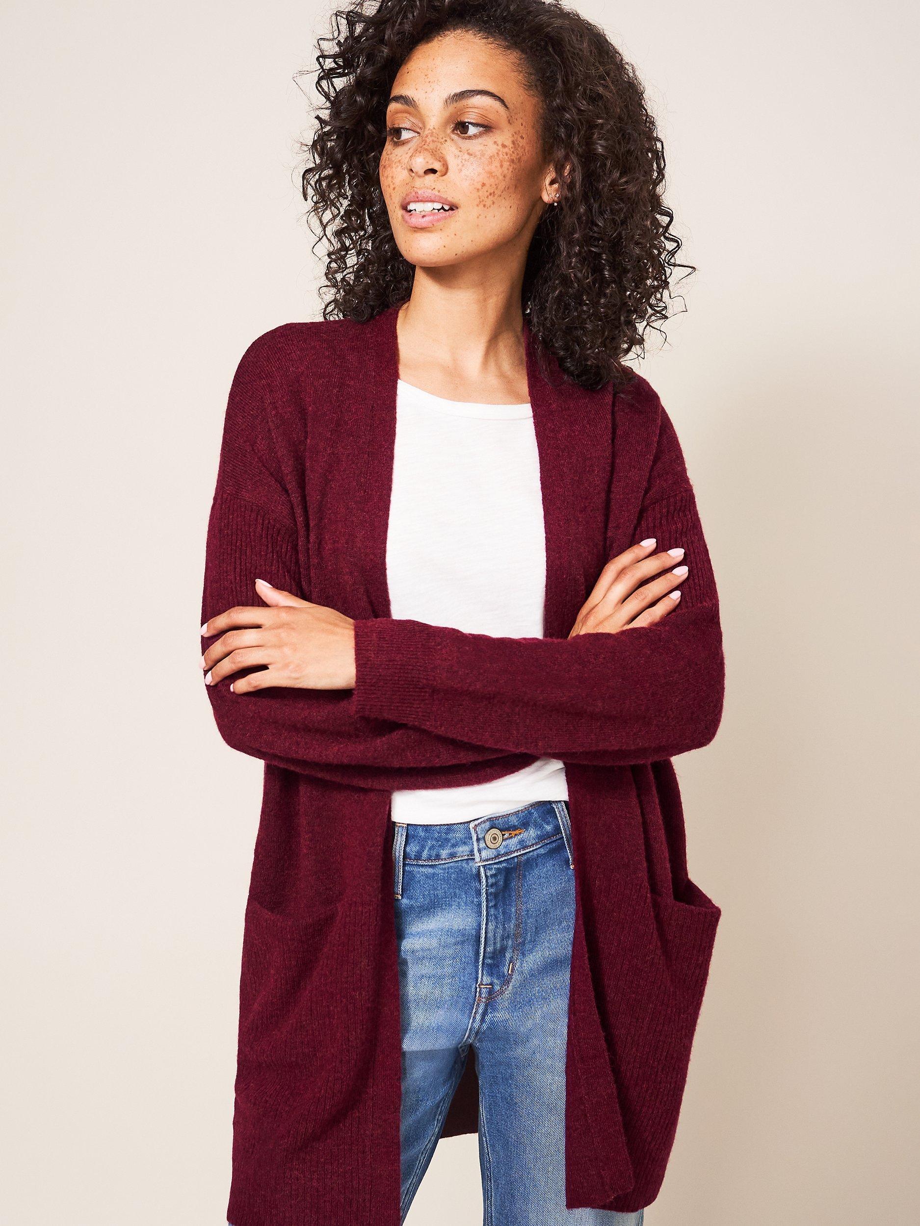 White Stuff Cosy Long Sleeve Cardigan