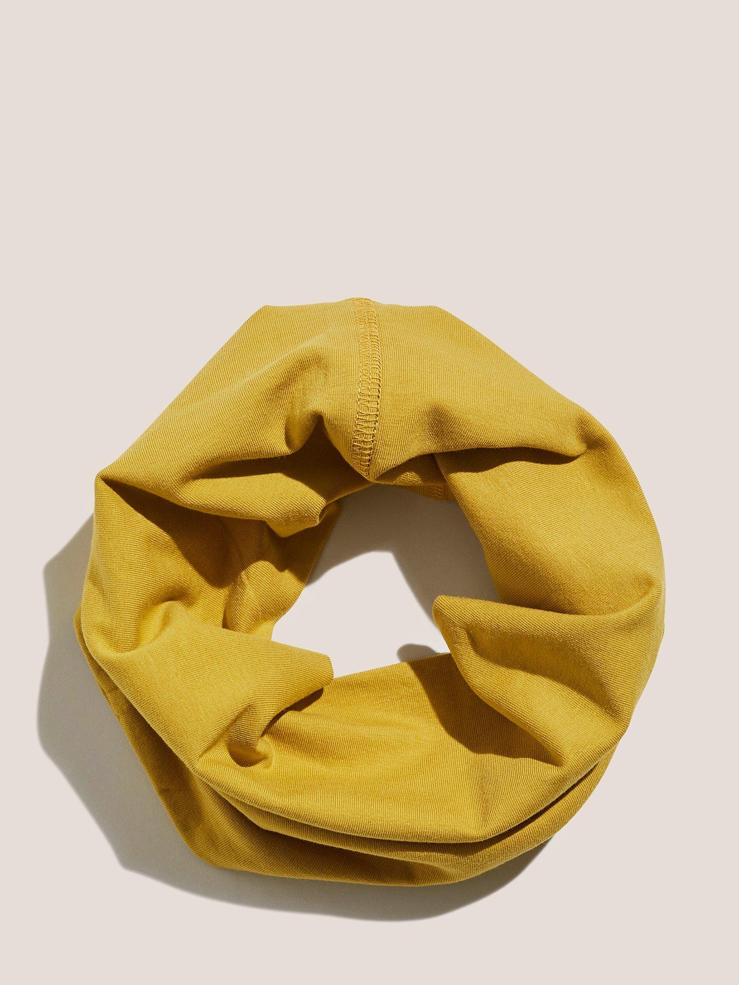 White Stuff Versatile Jersey Snood, Yellow