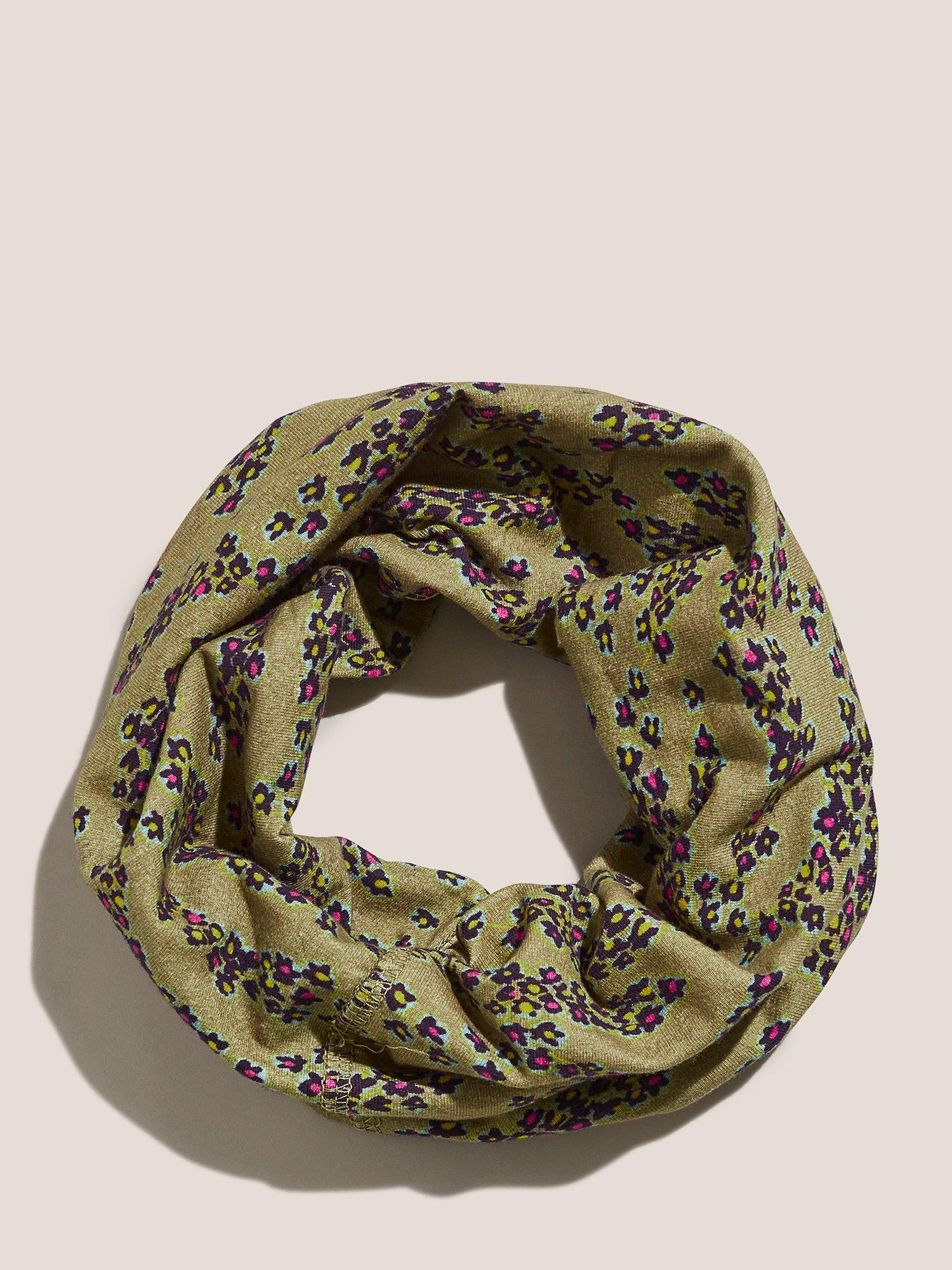 White Stuff Versatile Jersey Snood, Green