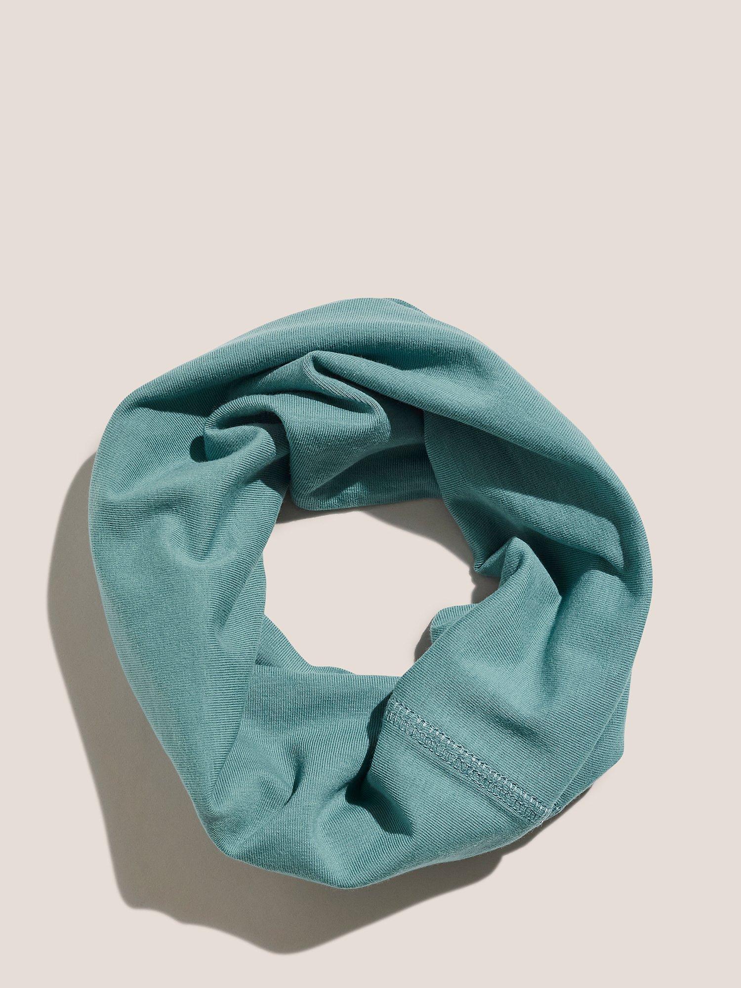 White Stuff Versatile Jersey Snood, Light Teal