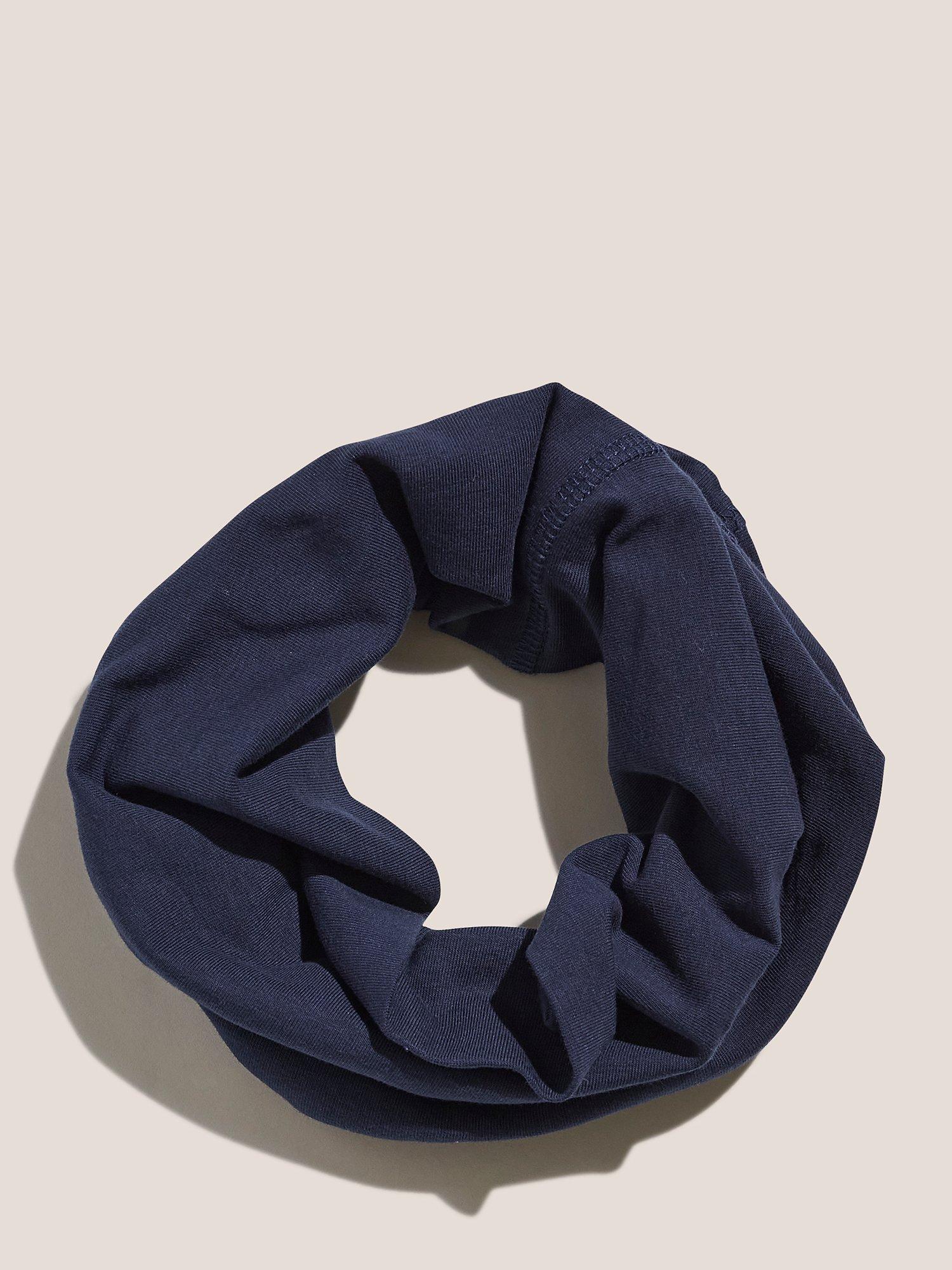 White Stuff Versatile Jersey Snood, French Navy