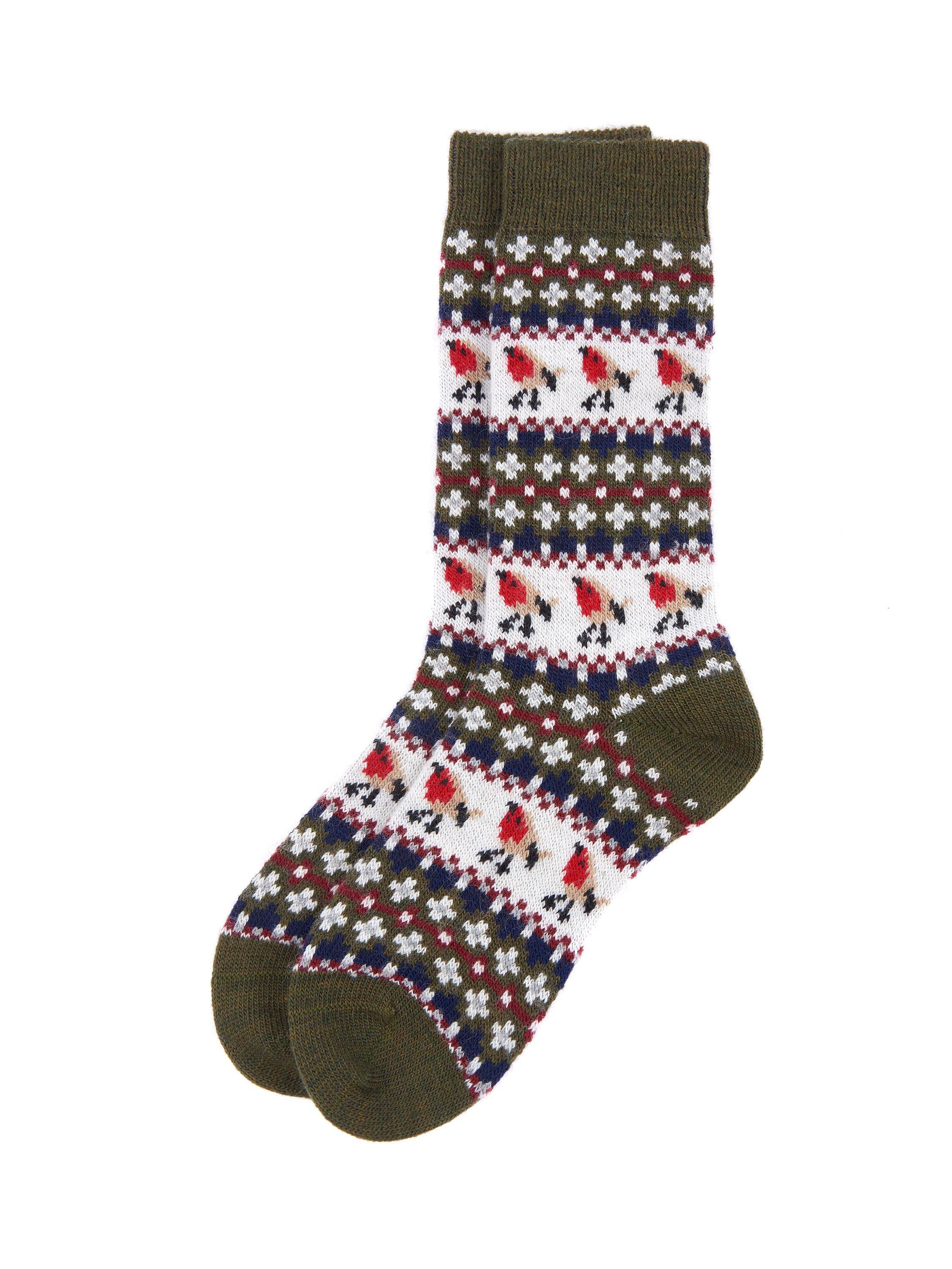 Barbour Robin Fair Isle Socks