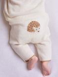 Trotters Baby Prickles Hedgehog Leggings, Off White