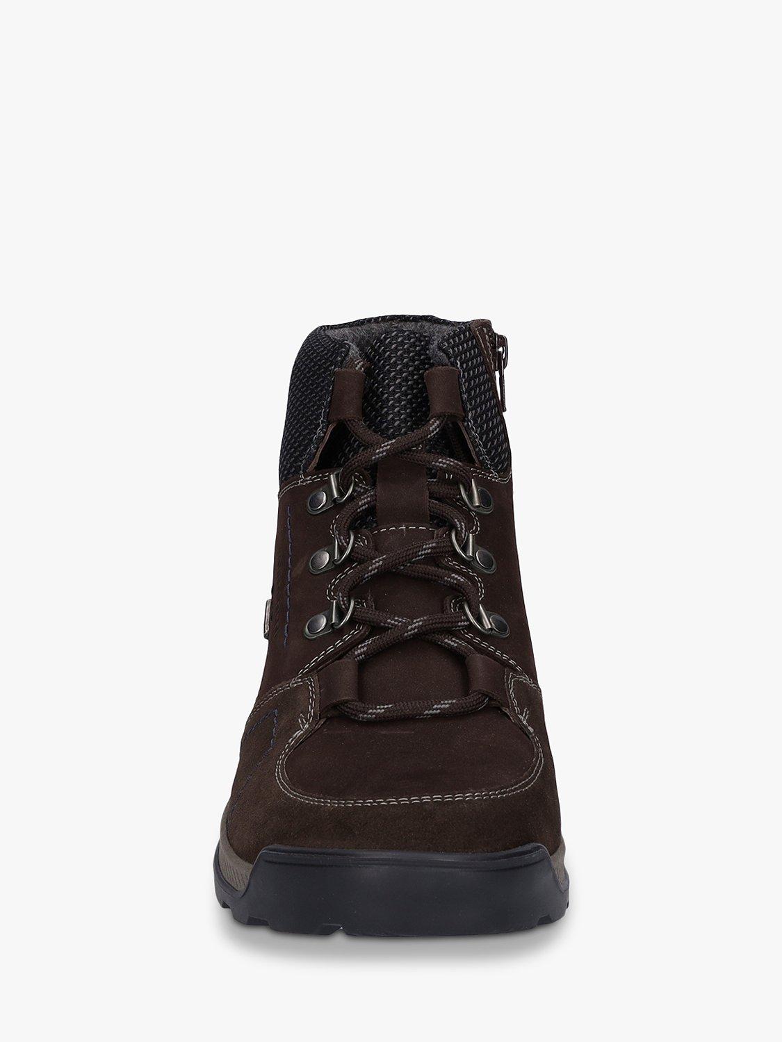 Product image 4 of 5, which shows Josef Seibel Raymond 53 Leather Ankle Boots, Dark Brown, 8
