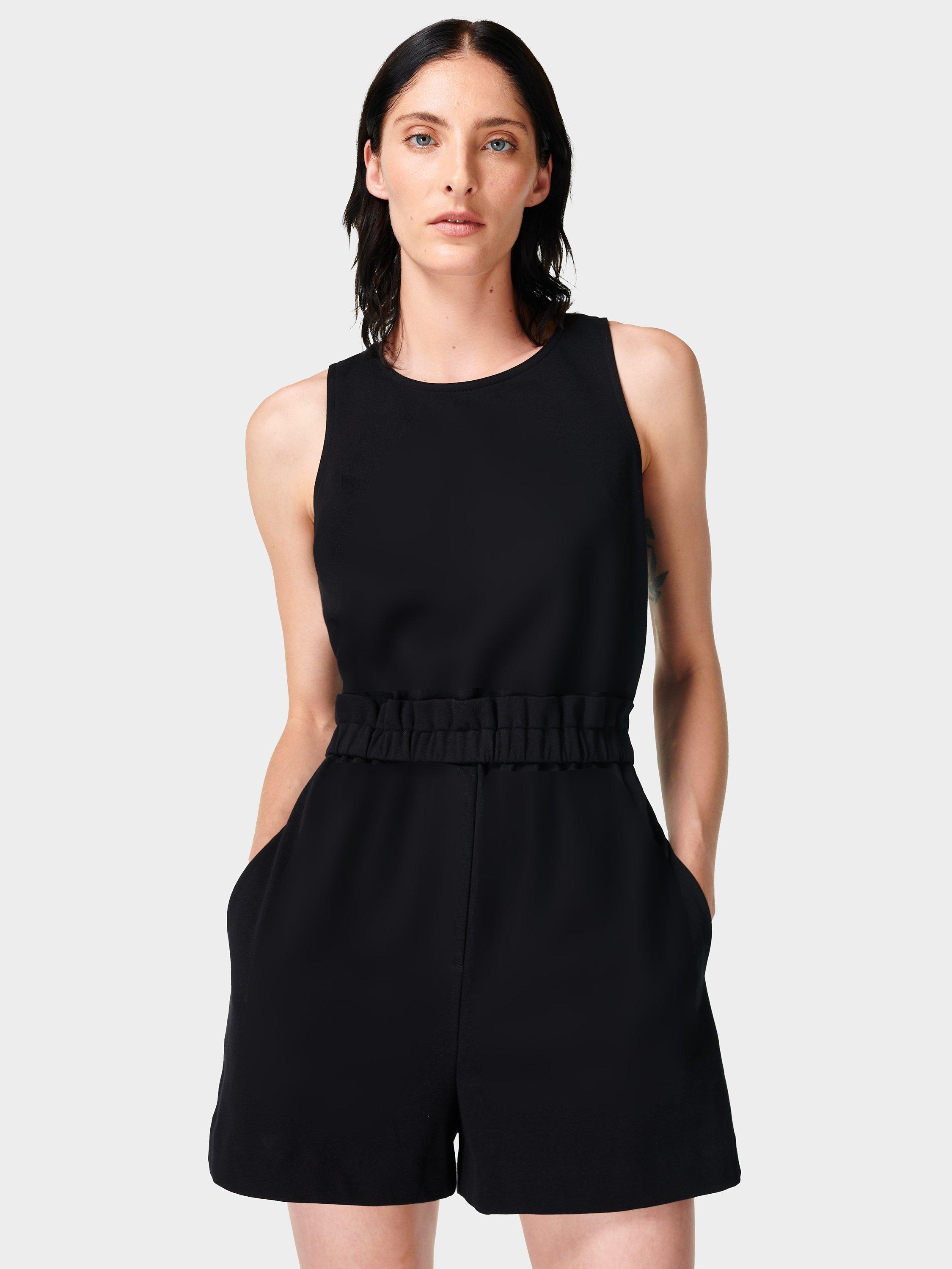Sweaty Betty Harlow Playsuit, Black 