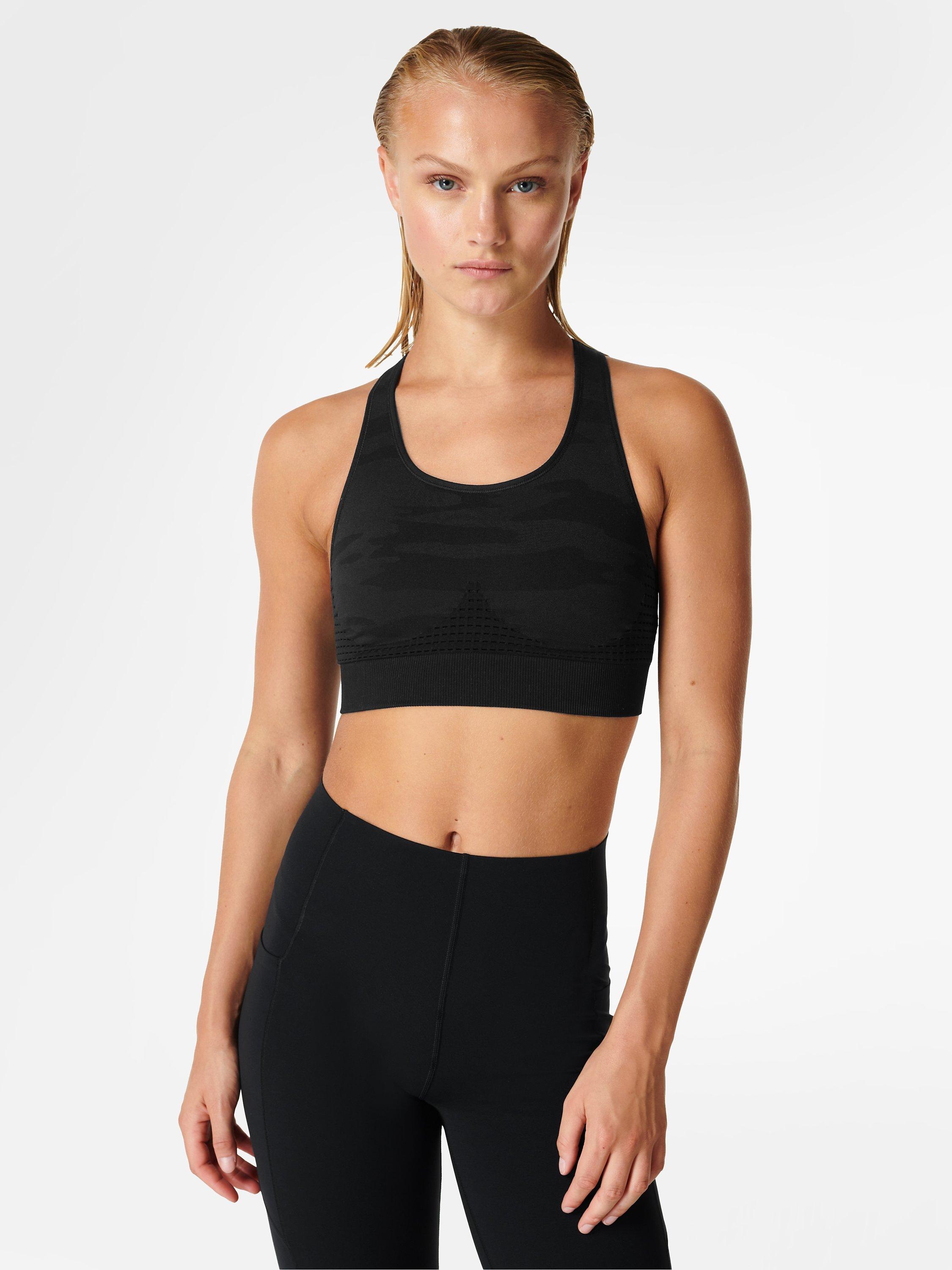 Sweaty Betty Stamina Sports Bra, Ultra Black