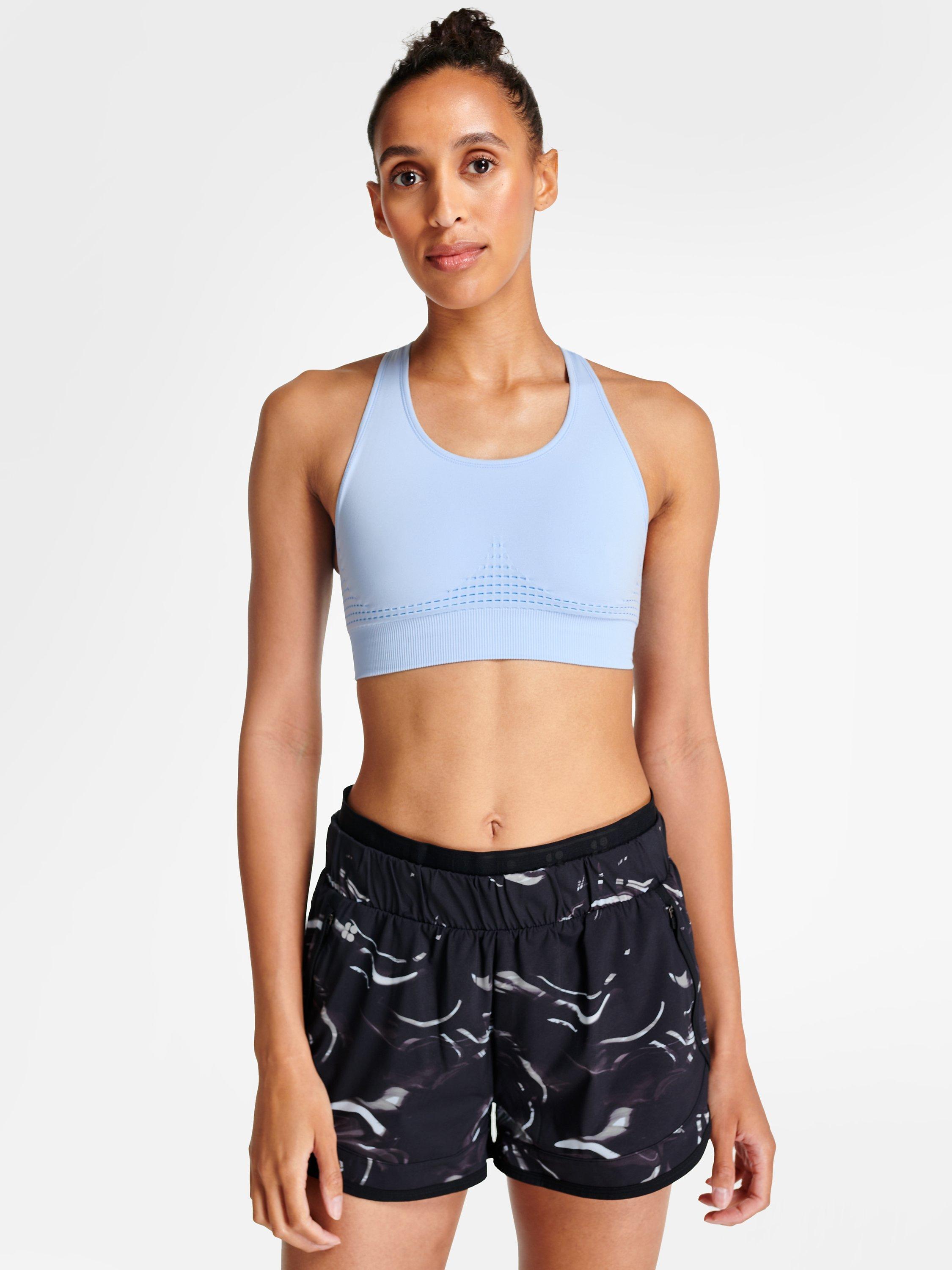 Sweaty Betty Stamina Sports Bra, Breeze Blue 