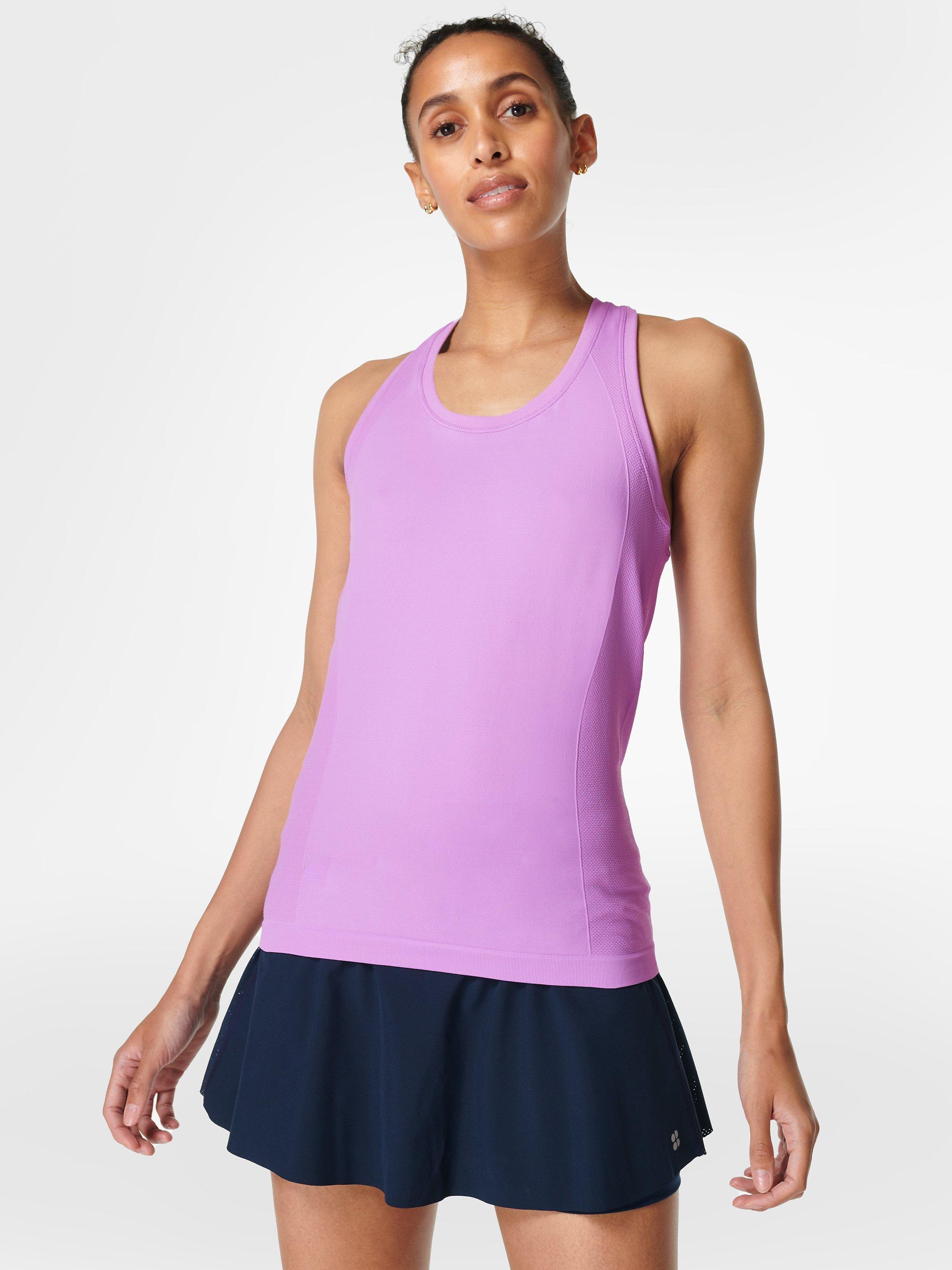 Sweaty Betty Athlete Tank Top, Aeon Purple 