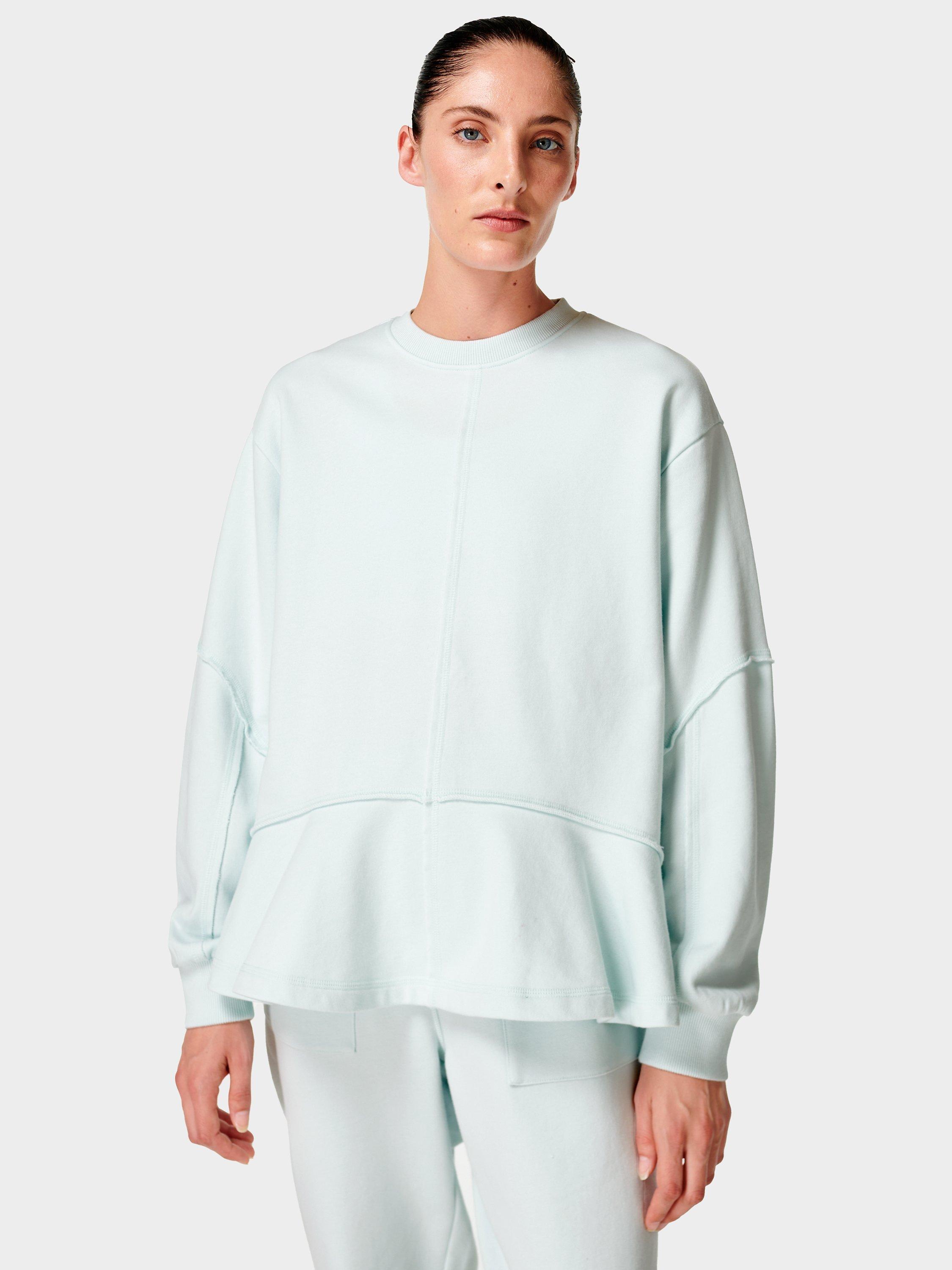 Sweaty Betty Revive Sweatshirt, Cloud Blue 