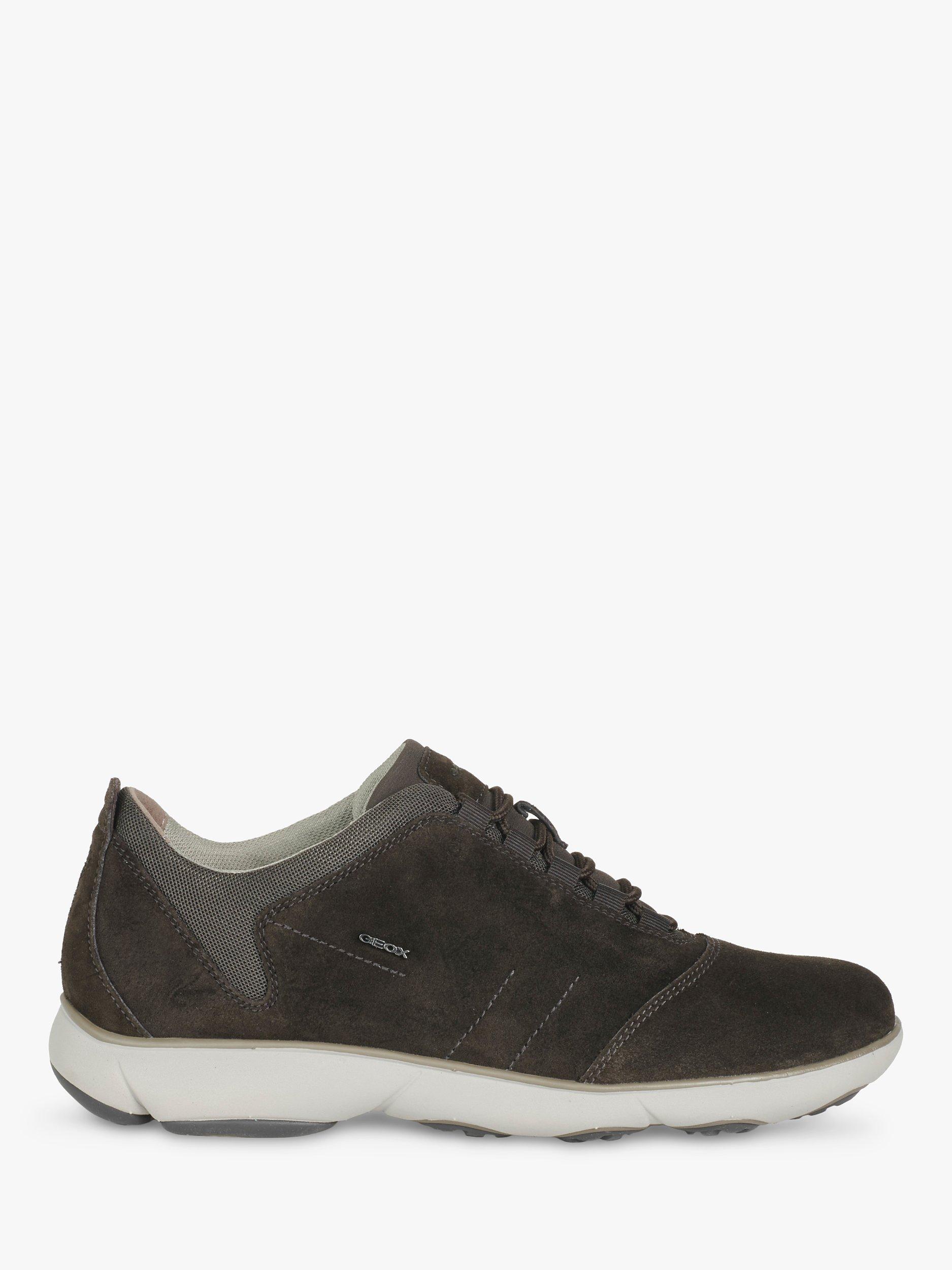 Geox Nebula Suede Shoes, Coffee, 6.5