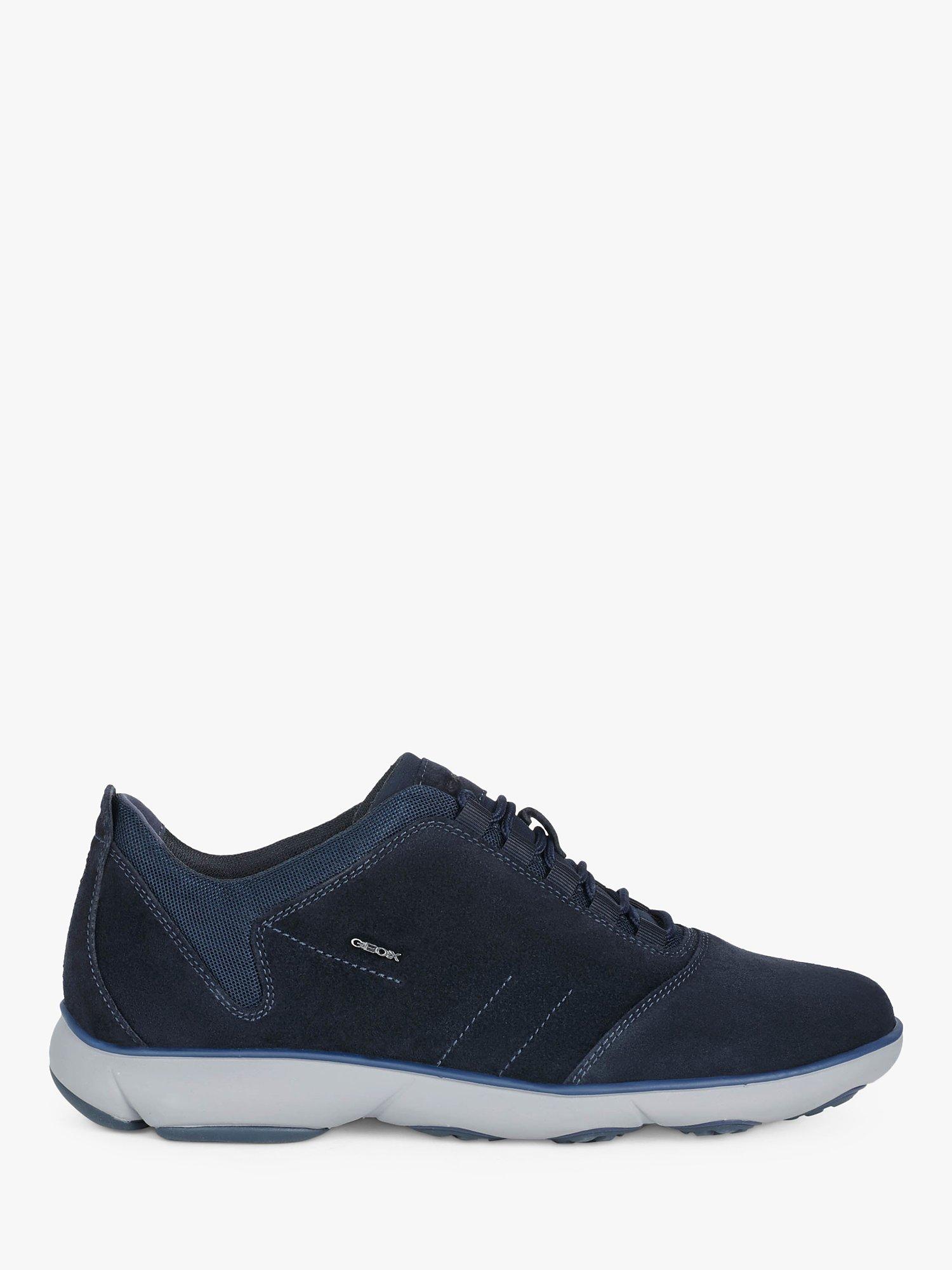 Geox Nebula Suede Shoes, Navy, 7