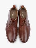 Silver Street London Ludgate Leather Chukka Boots, Brown