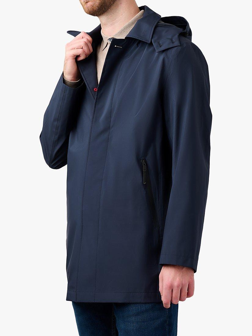 Product image 1 of 5, which shows Guards London Wilson Raincoat, Navy, 38R