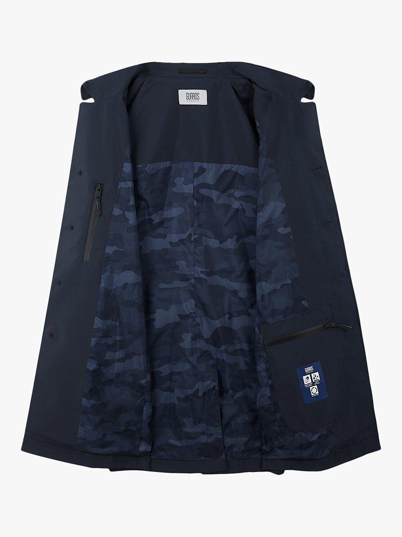 Product image 3 of 5, which shows Guards London Wilson Raincoat, Navy, 38R