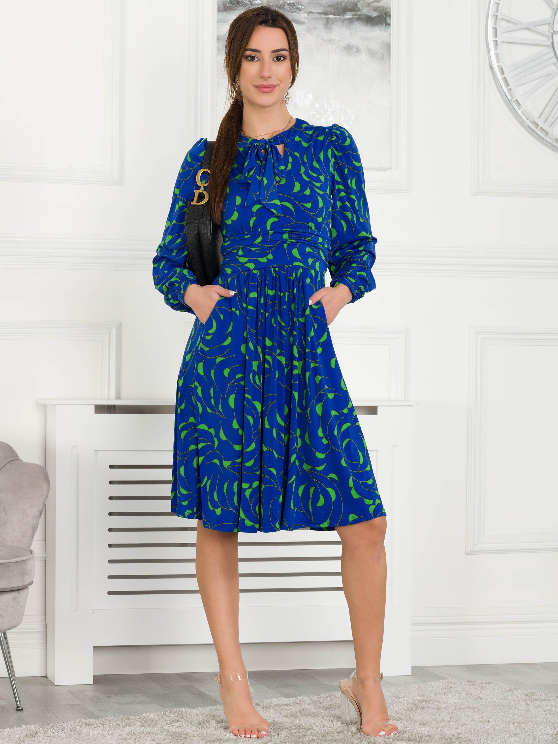 John lewis royal blue dress best sale