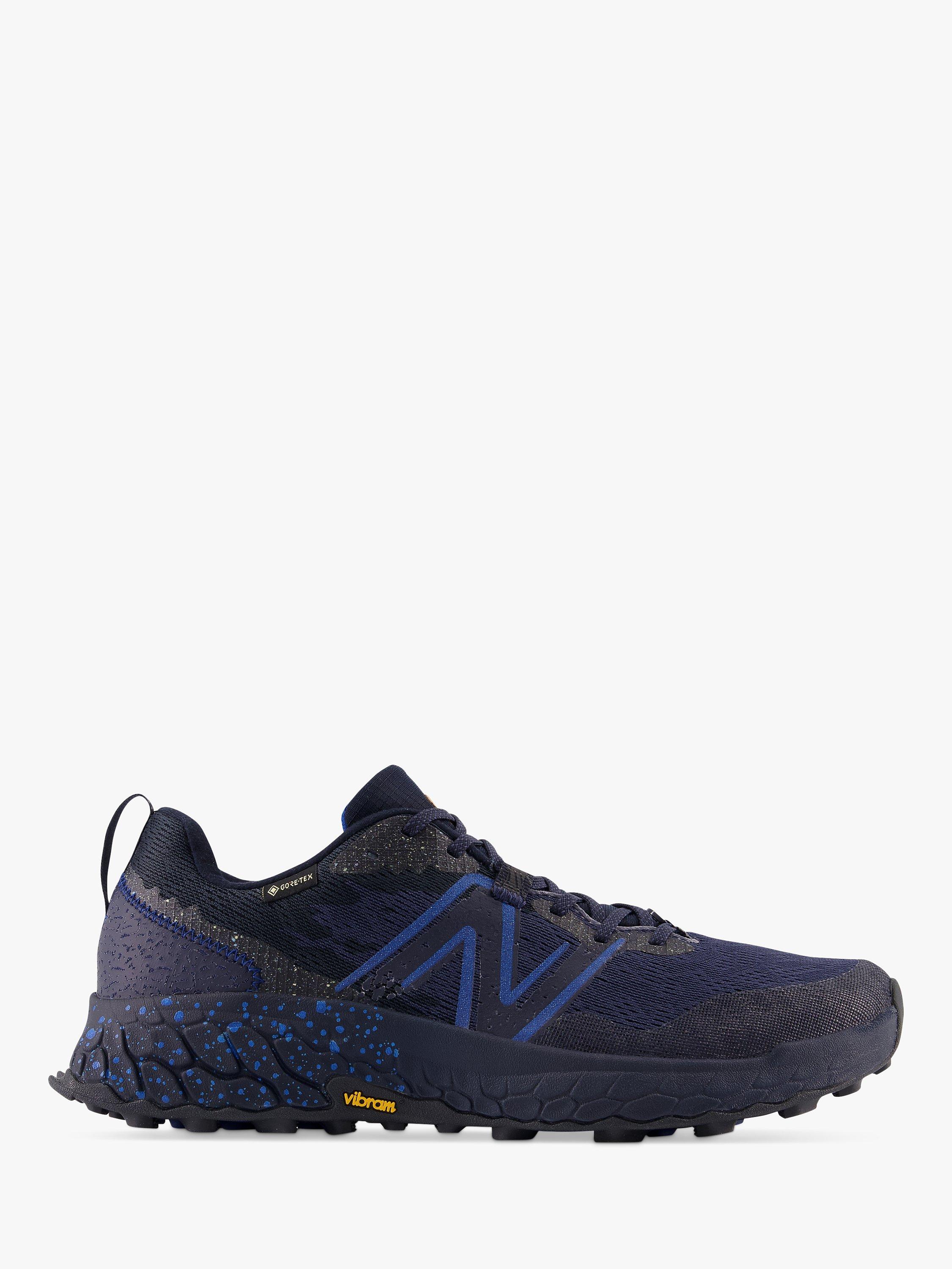 New Balance Fresh Foam X Hierro v7 Men's Trail Running Shoes, Eclipse/Blue Groove/Natural Indigo
