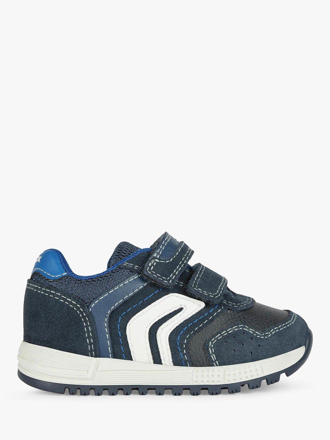 Geox Kids' Alben Pre-Walker Trainers, Navy/Royal