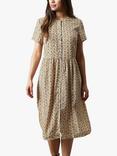 Lollys Laundry Aliya Floral Fan Print Shirt Dress, Multi