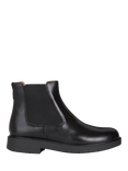 Geox D Spherica EC1 Wide Fit Leather Ankle Boots, Black