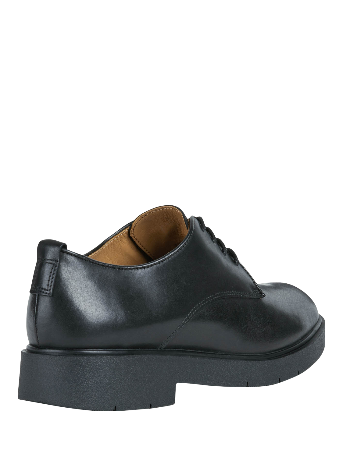 Product image 4 of 6, which shows Geox D Spherica EC1 Leather Derby Shoes, Black, 4