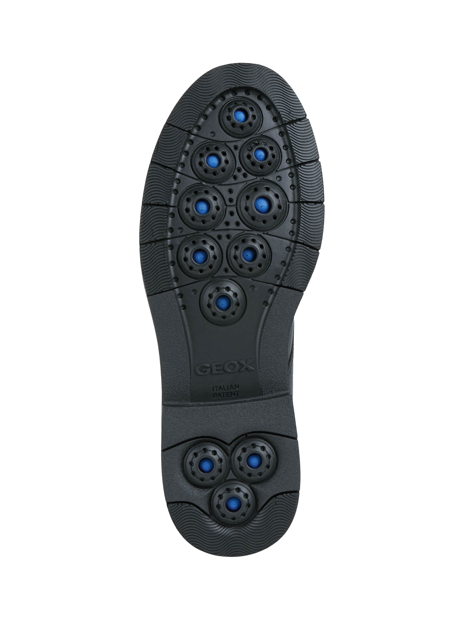 Product image 6 of 6, which shows Geox D Spherica EC1 Leather Derby Shoes, Black, 4